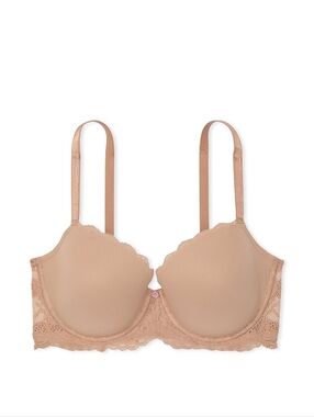 Victoria's Secret Dream Angels Smooth & Lace Lightly Lined Demi Bra